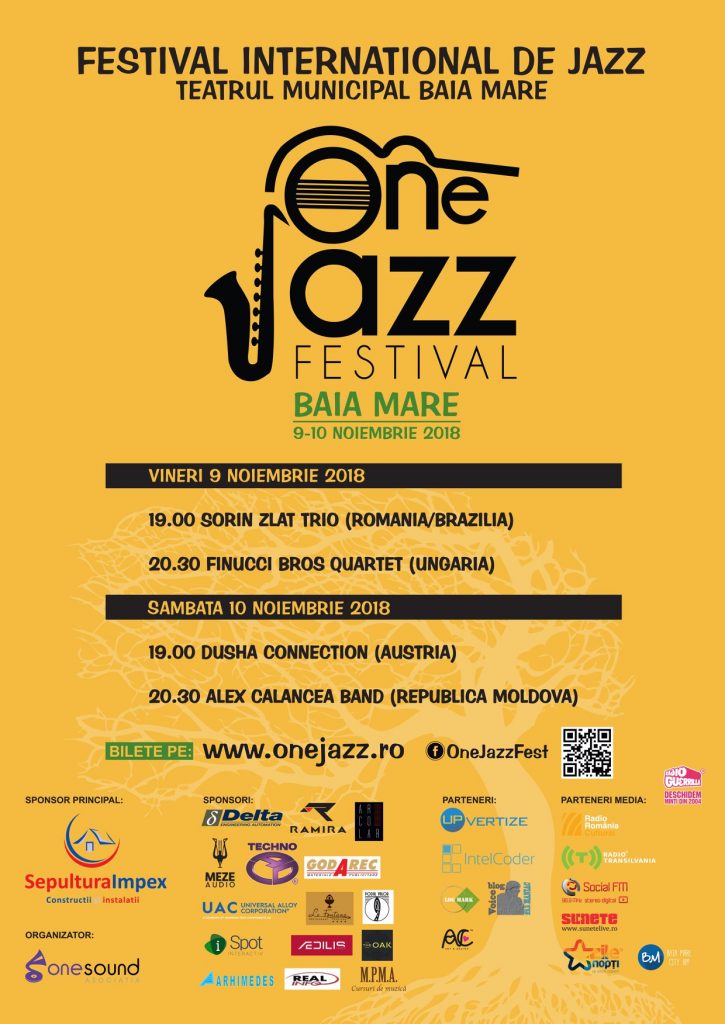 Official Poster of the 1st One Jazz Fest (2018)