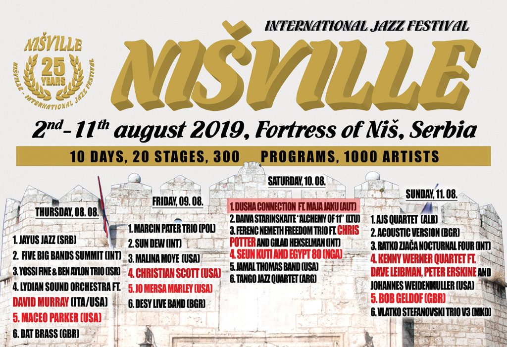 Poster of the Nisville Jazz Festival (2019)